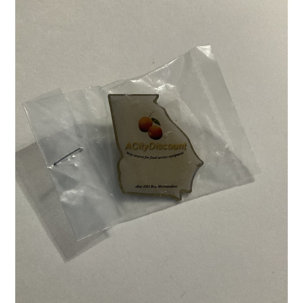 Ebay Live 2003 A City Discount Best Merchandiser Vintage Enamel Lapel Pin NEW